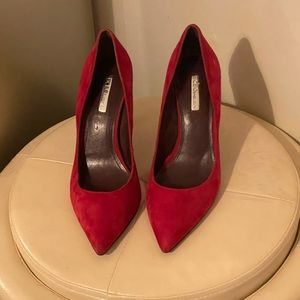 BCBG Red Pumps Size 9